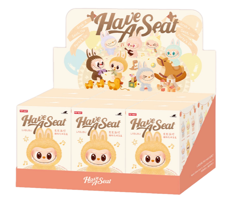 POP MART LABUBU V3 THE MONSTERS HAVE A SEAT BLIND BOX FULL SET (6-PACK)