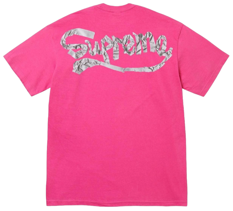 SUPREME TAPE 'FUCHSIA' T-SHIRT (SS25)