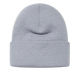 STUSSY GREY HEATHER CUFF BEANIE