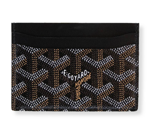GOYARD SAINT-SULPICE 'BLACK' CARD WALLET