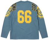 SUPREME MASCOT BLUE L/S FOOTBALL TOP (FW25)