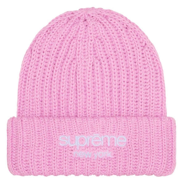 帽子 Supreme Loose Gauge Beanie Light Pink SUPREME CHUNKY KNIT CLASSIC LOGO 'PINK' BEANIE – PAIRFECT