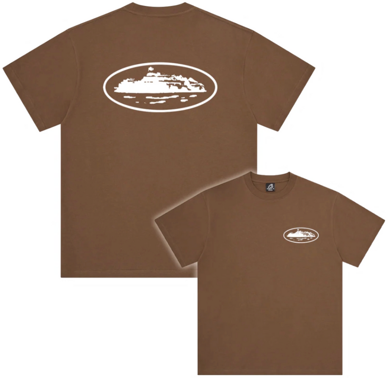 CORTEIZ OG ALCATRAZ 'BROWN' T-SHIRT