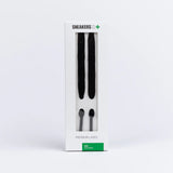 SNEAKERSER : FLAT SNEAKER LACES 120CM - BLACK