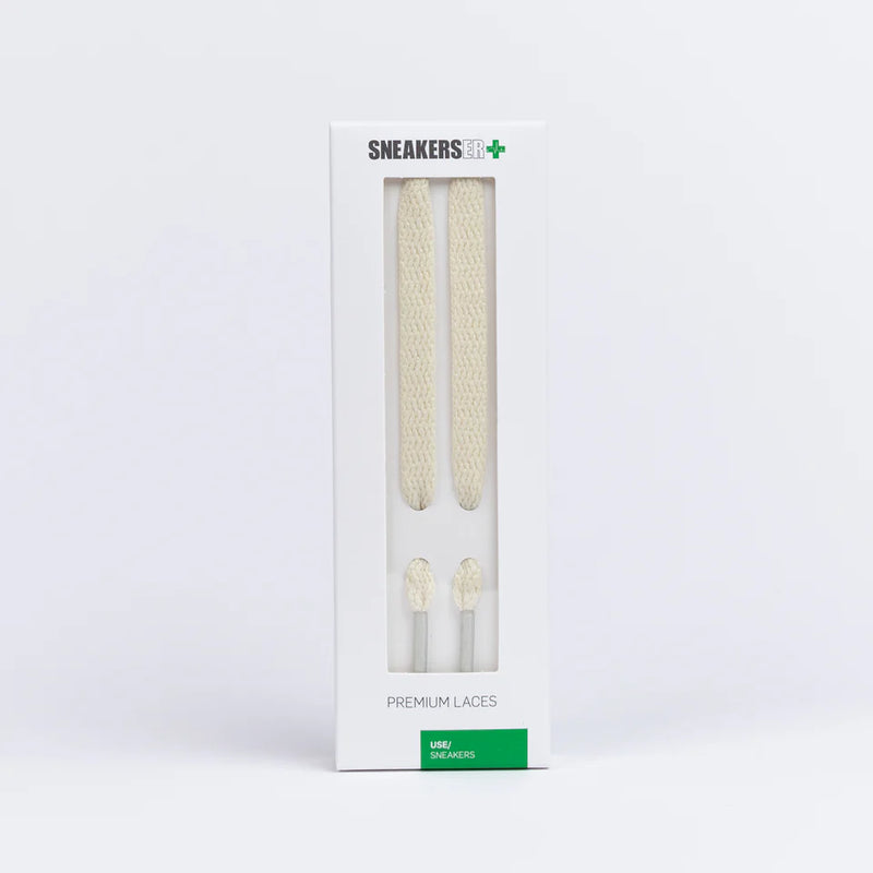SNEAKERSER : FLAT SNEAKER LACES 120CM - SAIL