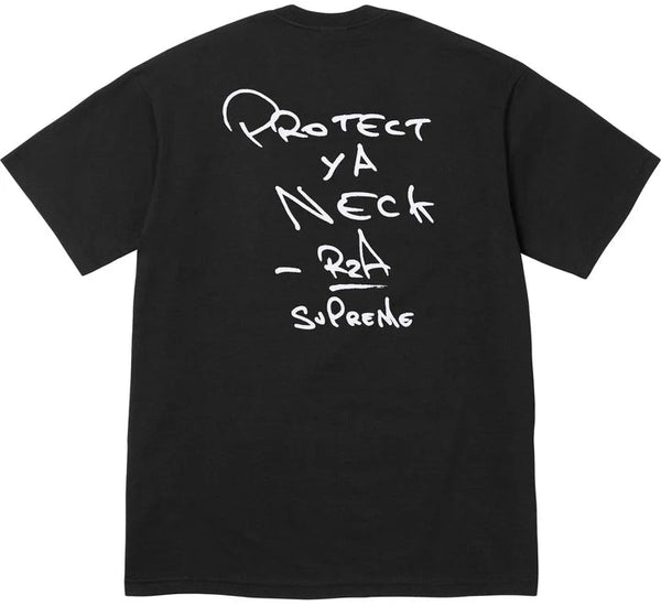 SUPREME x WU-TANG RZA 'BLACK' T-SHIRT (FW25)