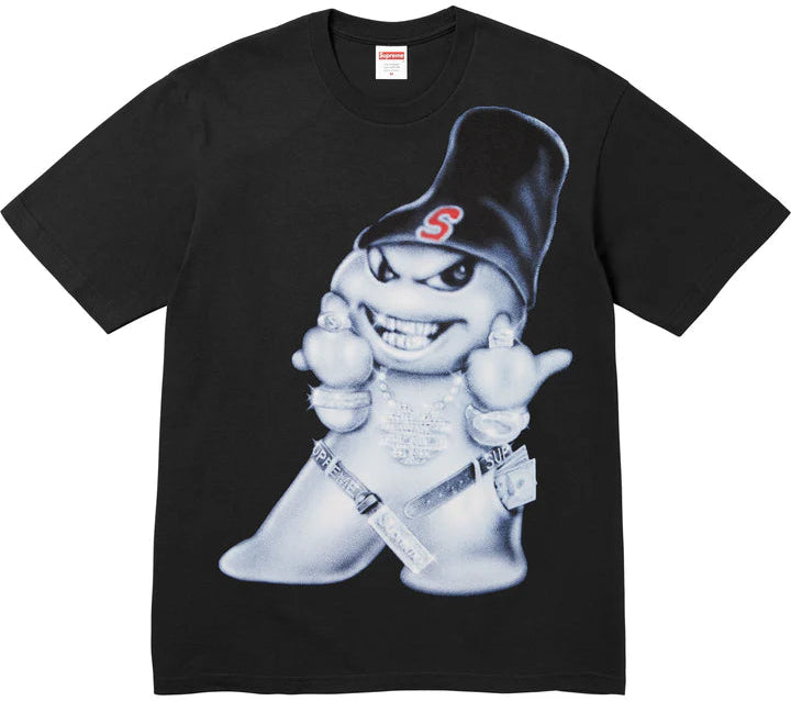 SUPREME SNOWMAN 'BLACK' T-SHIRT (FW25)