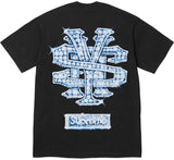 SUPREME SNOWMAN 'BLACK' T-SHIRT (FW25)