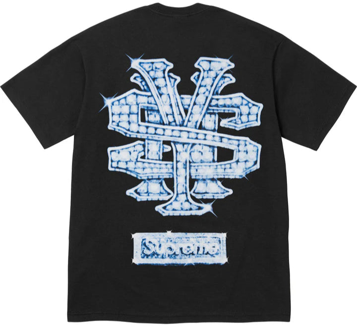 SUPREME SNOWMAN 'BLACK' T-SHIRT (FW25)