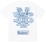 SUPREME SNOWMAN 'WHITE' T-SHIRT (FW25)