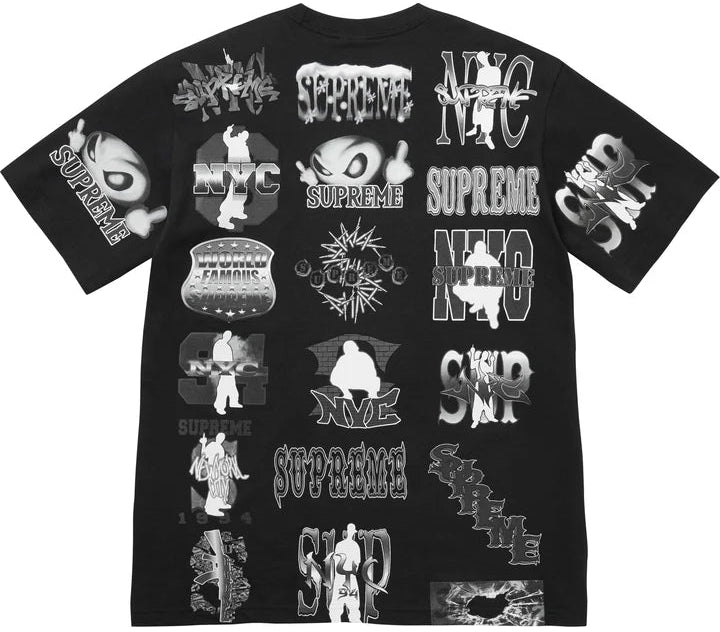 SUPREME FLASH T-SHIRT 'BLACK' (SS26) – PAIRFECT