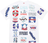 SUPREME FLASH T-SHIRT 'WHITE' (SS26)