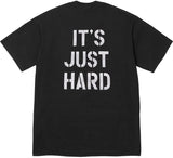 SUPREME HARD T-SHIRT 'BLACK' (SS26)