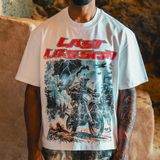 LAST LESSON 'WHITE' TRACK T-SHIRT