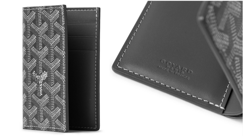 GOYARD SAINT-PIERRE 'GREY' CARD WALLET