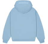 BROKEN PLANET "SKY BLUE" ZIP UP HOODIE