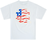 ERIC EMANUEL EE BASIC 4TH JULY 'WHITE' T-SHIRT