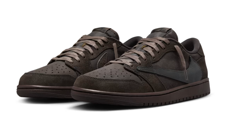 JORDAN 1 LOW X TRAVIS SCOTT 'VELVET BROWN'