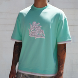 LAST LESSON 'HANDSTYLE' 3 LAYER T-SHIRT