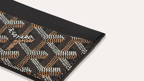 GOYARD SAINT-SULPICE 'BLACK' CARD WALLET