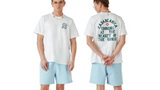 CASABLANCA 'LOOKING AT THE BEAUTY OF THE WORLD' WHITE JERSEY T-SHIRT
