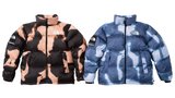 SUPREME X NORTH FACE BLEACHED INDIGO NUPTSE (FW21)