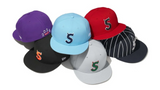 SUPREME DEVIL S LOGO NEW ERA 'STRIPE' FITTED CAP