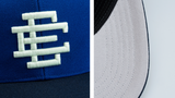 EE BASIC HAT 'BLUE OFF WHITE'