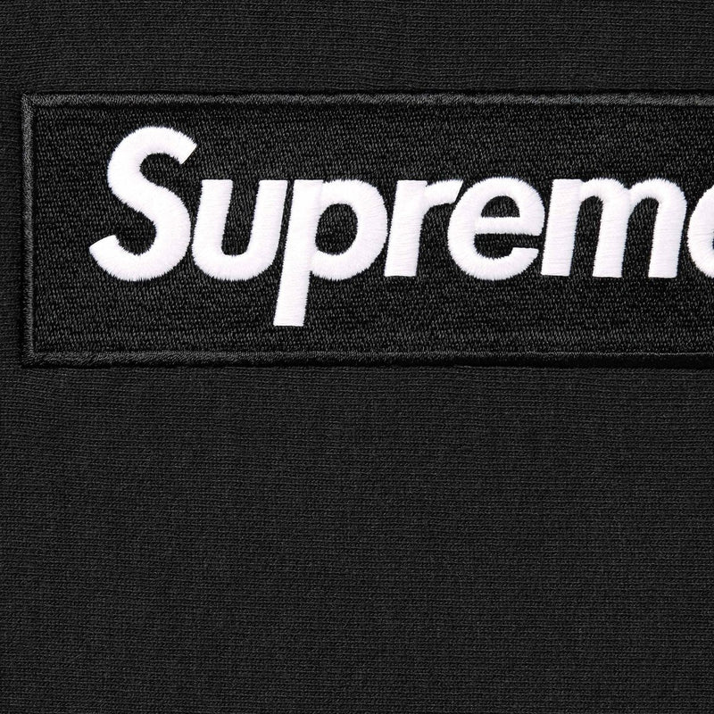 SUPREME BOX LOGO BLACK HOODIE (FW24)
