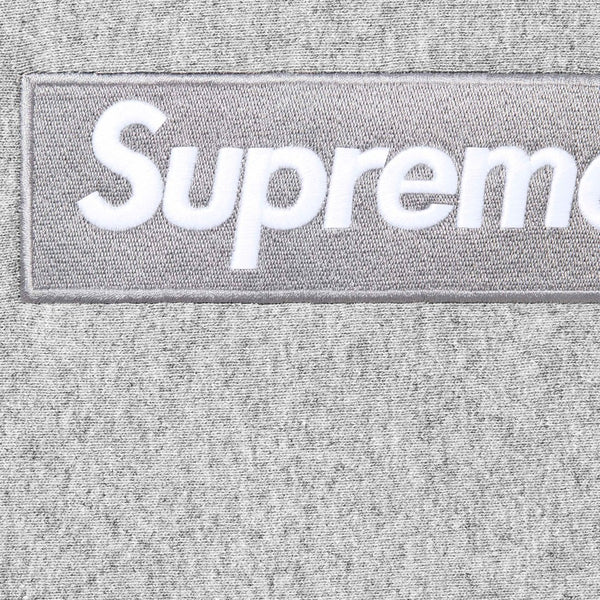 SUPREME BOX LOGO GREY HOODIE (FW24)