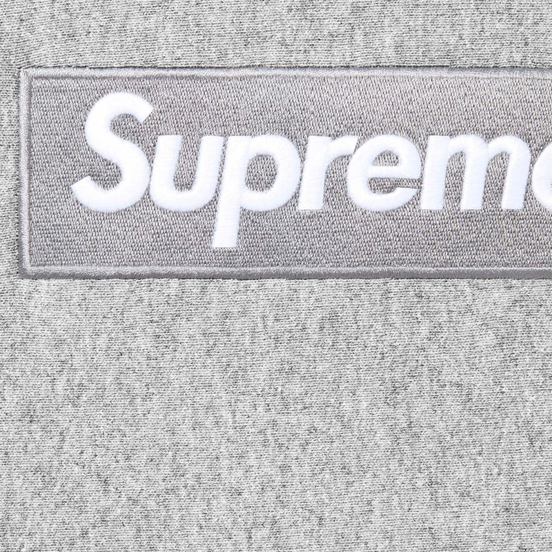 SUPREME BOX LOGO GREY HOODIE (FW24)
