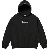 SUPREME BOX LOGO BLACK HOODIE (FW23)