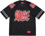 SUPREME REFLECTIVE FOOTBALL JERSEY 'BLACK' (FW26)