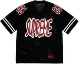 SUPREME REFLECTIVE FOOTBALL JERSEY 'BLACK' (FW26)