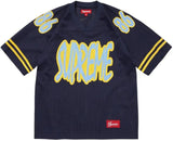 SUPREME REFLECTIVE FOOTBALL JERSEY 'NAVY' (FW26)