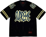 SUPREME REFLECTIVE FOOTBALL JERSEY 'NAVY' (FW26)