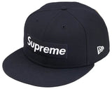 SUPREME RINGS VOX LOGO NEW ERA 'NAVY' FITTED CAP