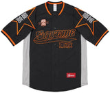 SUPREME STARS BASEBALL JERSEY 'BLACK' (SS26)