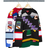 SUPREME PANELED HOCKEY JERSEY 'WHITE' (SS26)