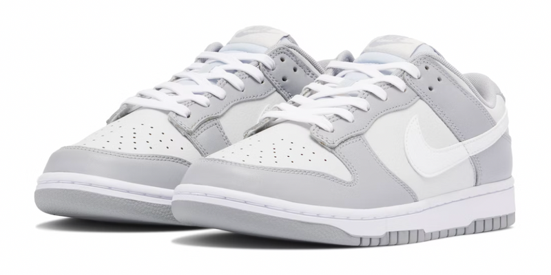 nike dunk low two tone grey