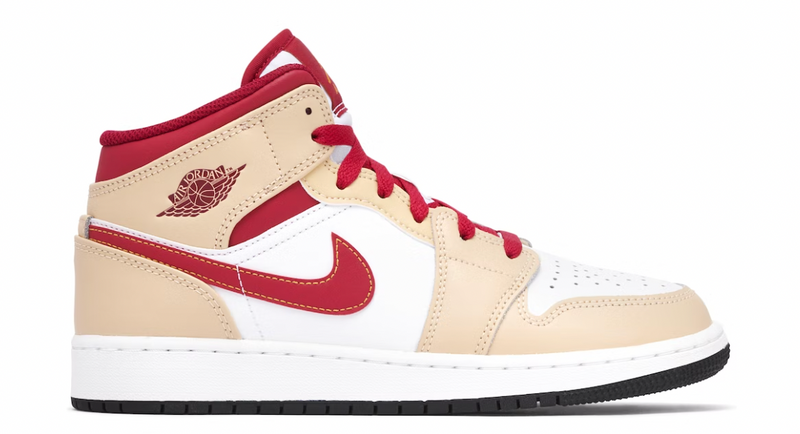 Jordan 1 mid (gs) light curry