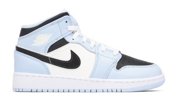 AIR JORDAN 1 MID ICE BLUE GS