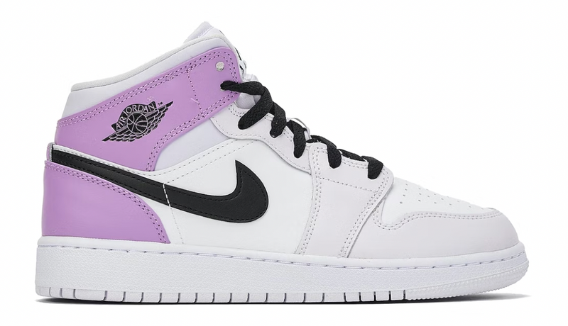 jordan 1 mid (GS) Barely Grape