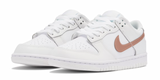 NIKE DUNK LOW (GS) WHITE BRONZE