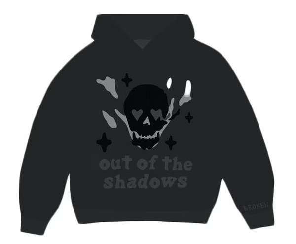 broken planet "out of the shadows" hoodie