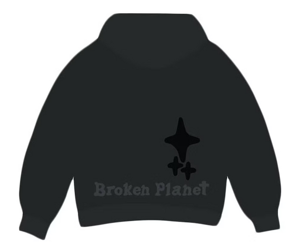 broken planet "out of the shadows" hoodie